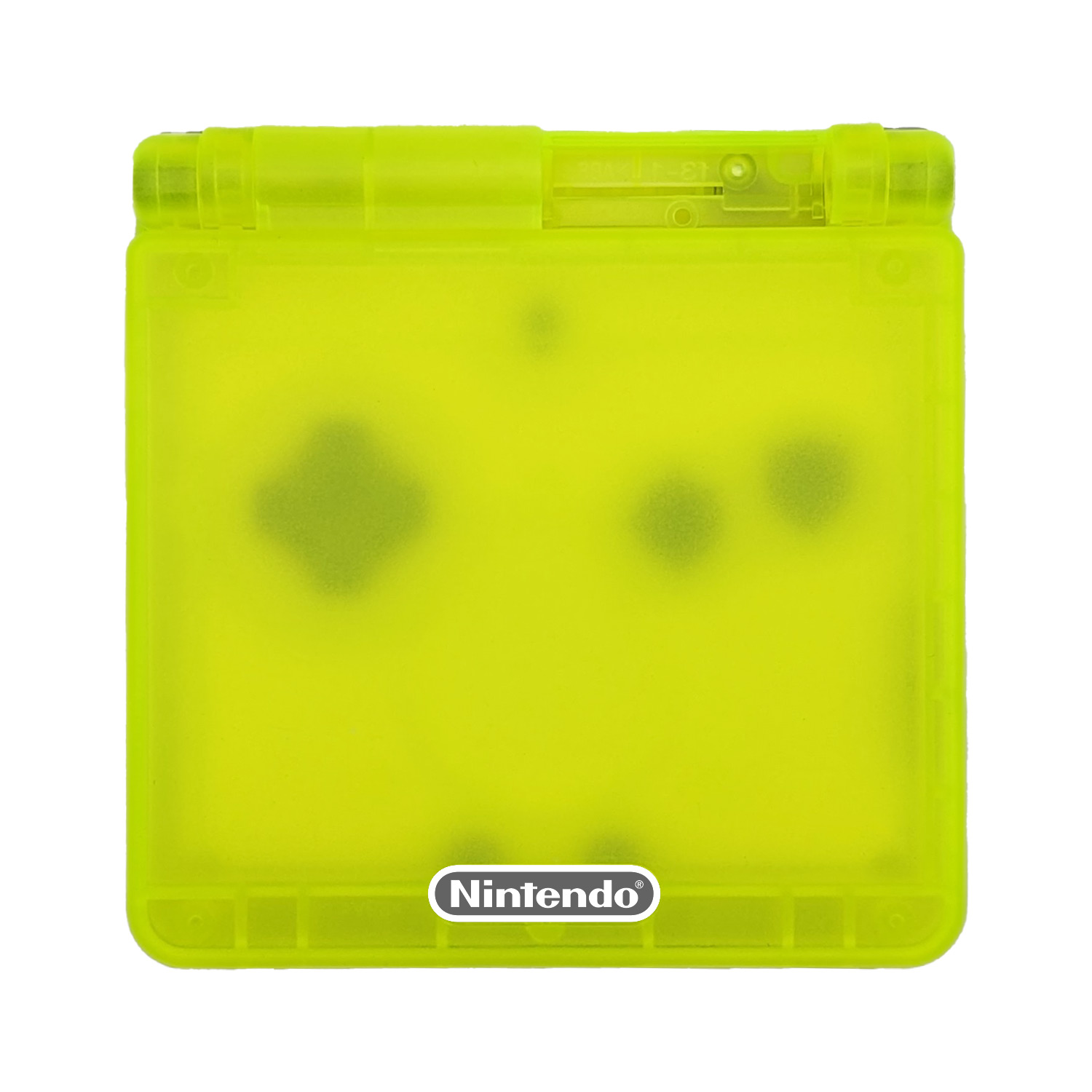 Etui (Helder Geel) voor Game Boy Advance SP
