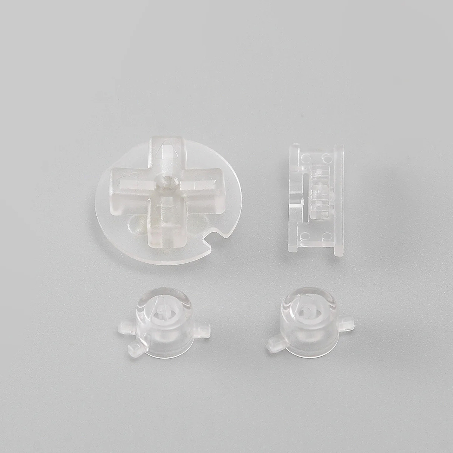 FunnyPlaying buttons for Game Boy Color in different colors (Clear)