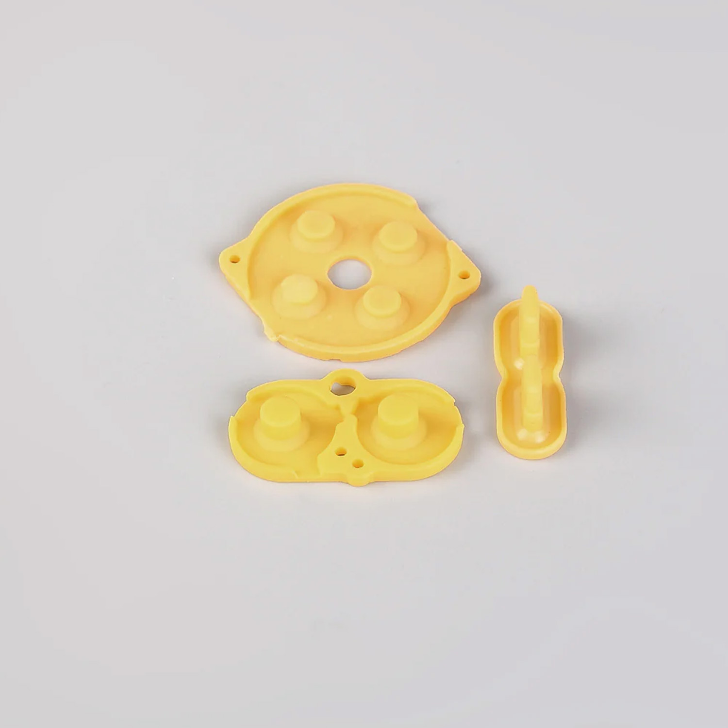 FunnyPlaying silicone pads in different colors for Game Boy Color (yellow)