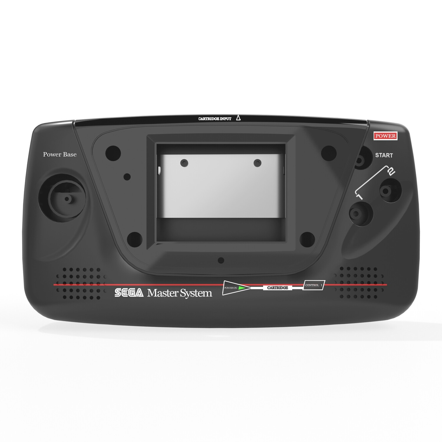 Game Gear Stereo Behuizingset (Master System)