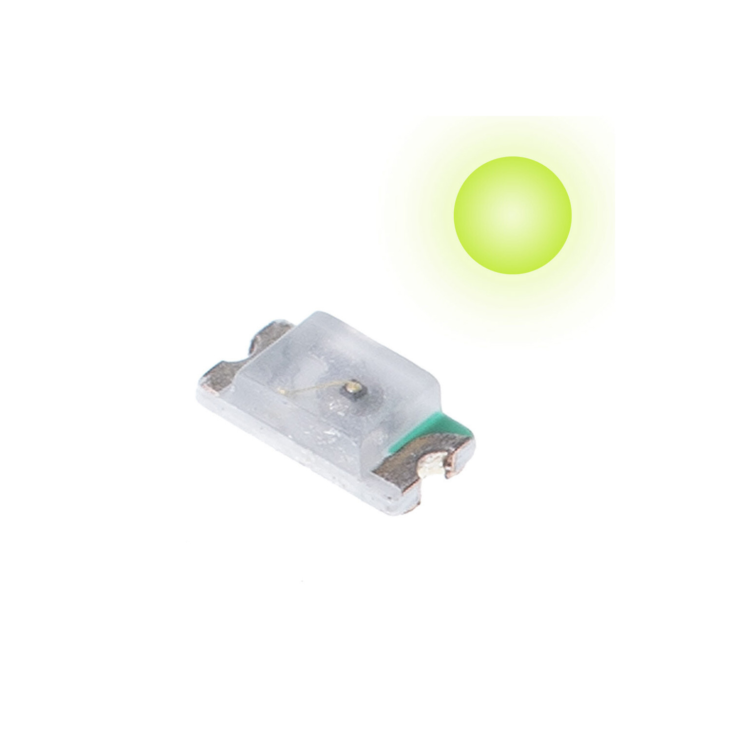 2 x SMD LED (Lime)